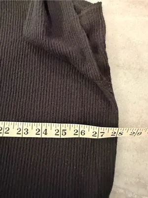 We The Free Free People Size S Black Oversized Cowl Neck Split Back Sweater thumbnail 9