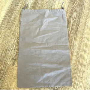 Miu Miu small grey drawstring dust bag thumbnail 4