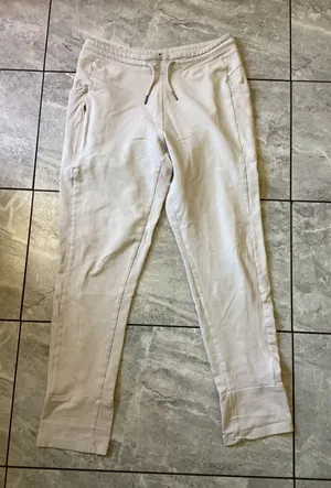 Patagonia Mahnya Fleece Pants Cream Organic Cotton Joggers Womens Small thumbnail 1