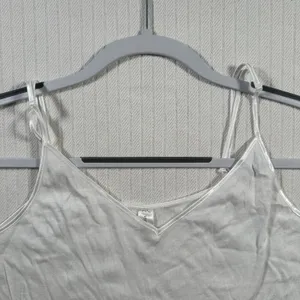 Victoria’s Secret Women’s White Cami Tank Top Size Large Adjustable Straps thumbnail 5