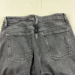 AGOLDE Jeans Womens 31 Gray Charcoal Wash High Rise Straight Stretch Denim thumbnail 9