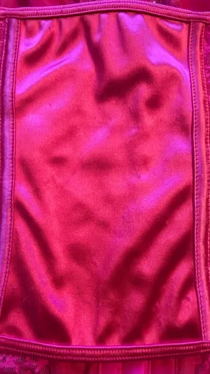 Hot pink corset thumbnail 4