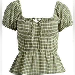 Madewell Omaha Tiered Top Women's Blouse Size Medium thumbnail 3