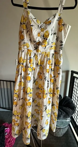 Polka Dot Maxi Yellow thumbnail 1