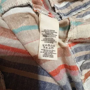 Free People Womens Striped Ruffle Wrap Mini Dress V-Neck Multi-Color Size Medium thumbnail 9