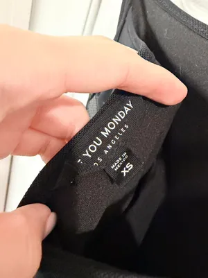 See you Monday Black Maxi Mesh Dress thumbnail 3