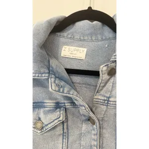 Z Supply Coyote Soft Cloth Denim Look Terry Cloth Romper Size Medium thumbnail 5