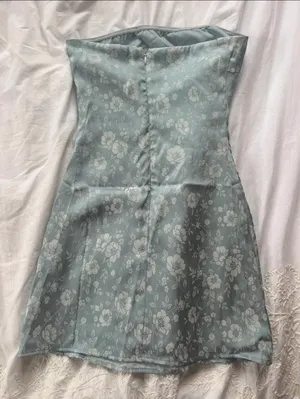 Princess Polly Mini Dress light blue thumbnail 3