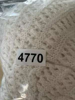 Cabi White Crochet Open Knit Cardigan Medium Coastal Fisherman Beachy Resort thumbnail 6