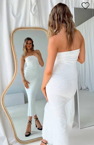 Princess Polly Bodycon Dress White thumbnail 4