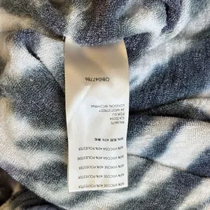 Free People We the Free Best Catch Blue White‎ Tie Dye Oversized Sweater Sz XS thumbnail 6