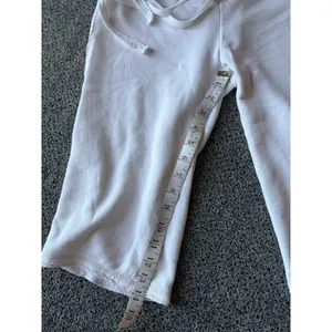 Abercrombie & Fitch Sweat Shorts Small White Y2K 2000s Beach Preppy Bermuda thumbnail 3