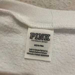 PINK Nation white crewneck thumbnail 2