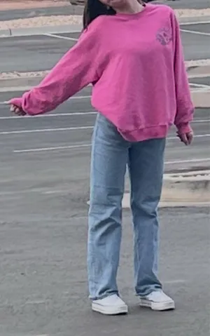 Abercrombie & Fitch The 90s Relaxed Jean High Rise thumbnail 5