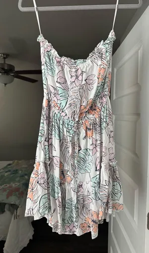 Strapless sundress beach Multiple Size L thumbnail 1