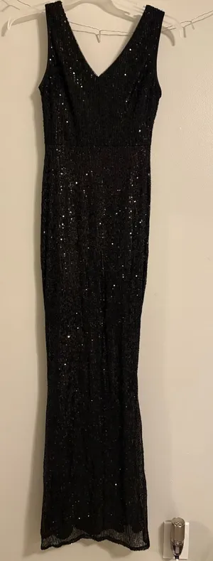 Amazon Black Sequin Tight Dress thumbnail 1
