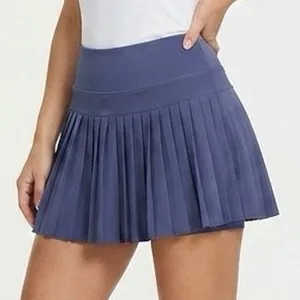 Gold Hinge Athletic Pleated Skort Blue Purple Tennis Golf Pickleball Skirt S thumbnail 1