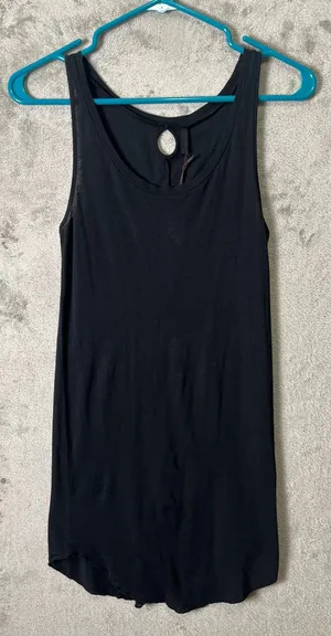 Humanoid Jadia Black Jersey Micro Mini Dress Minimalist Oraganic Cotton XS NEW‎ thumbnail 1