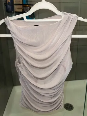 Beige Tank Top Gray Size XS thumbnail 1