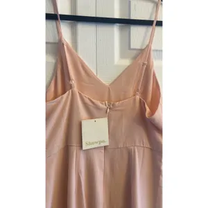 Showpo‎ Lucky Day Maxi Dress Womens Size 8 Blush Pink Formal Wedding Guest Crepe thumbnail 6
