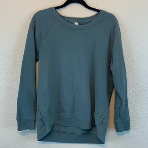 Balance Collection green sweatshirt sz XL comfy cozy winter fall preppy lounge thumbnail 1