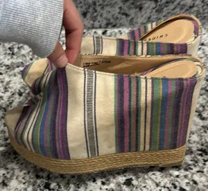 Vintage Chinese Laundry platform wedge thumbnail 1