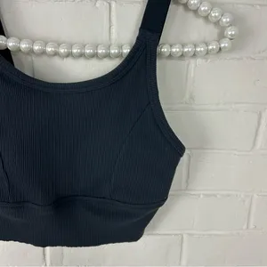 Aerie Offline Black Cardio Sweat Most Support Sports Bra Size S thumbnail 6