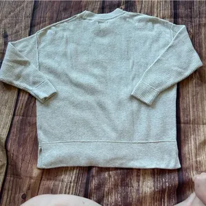 Women’s Aerie Oversized Sweater 3/4 Sleeves Size XS thumbnail 5
