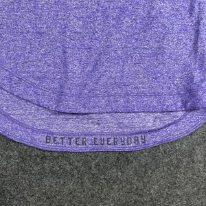 Lululemon Better Everyday Long Sleeve Shirt Purple Space Dye Heathered Top Small thumbnail 3