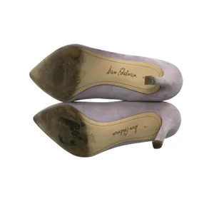 Sam Edelman Women's Brown Suede Slip On Pointed Toe Stiletto Heels Dress Shoes 7 thumbnail 4
