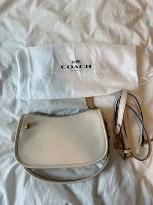 Coach Swinger 20 Bag in Chalk and Brass thumbnail 3