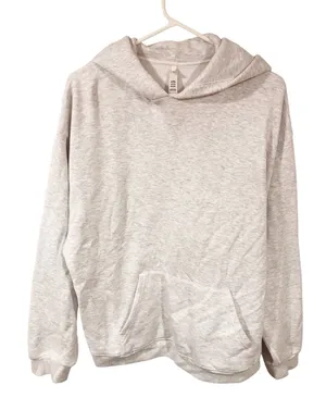 Skims Cotton Fleece Classic Hoodie Pullover Sweatshirt Grey Size XS thumbnail 1