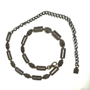Silver tone Chain hip Belt thumbnail 1