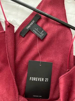 Forever 21 Crimson Dress thumbnail 3