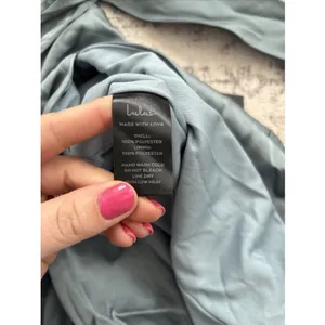Lulus Signature Elegance Slate Blue Satin One-Shoulder Maxi Dress size Medium thumbnail 10