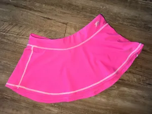 ZeroXposur Tiny 2000’s Y2K Hot Pink Mini Swim Skirt! thumbnail 1