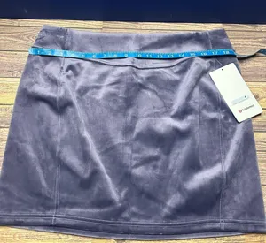 Lululemon Scuba High Rise Mini Skirt Velvet NWT Size XL (NFAL) LW8AL9S thumbnail 7