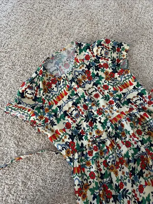 Cool summer home dress. XS thumbnail 2