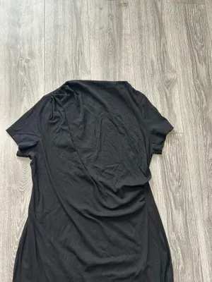 New Showpo Zayna Midi Dress Jersey Short Sleeve Dress In Black MSRP $89 thumbnail 7