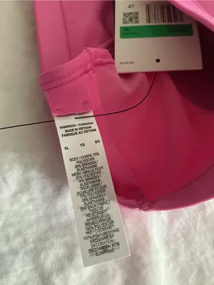 Nike Dri-FIT Swoosh Medium Support Sports Bra Pink XL NWT thumbnail 5