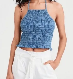 American Eagle Outfitters Denim Top thumbnail 1