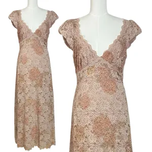 Free People Dainty Ethereal Butterfly Babe Lace Maxi Dress Antique Floral Small thumbnail 5