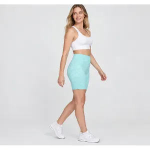 GapFit Womens Bike Shorts Sz S Jade High Rise 4-Way Stretch Compression Wicking thumbnail 3