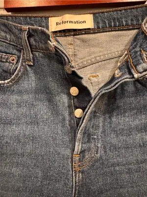 Reformation Serena High Rise Skinny Jeans thumbnail 6