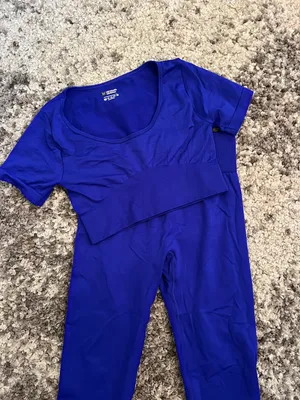 Amazon Blue Workout Set thumbnail 1