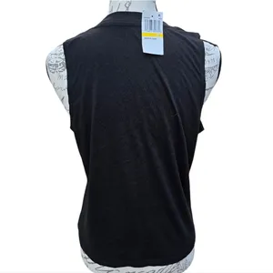 Love Tribe -1613 NWT Coachella Graphic Tank Top Muscle Top Black Size Medium‎ thumbnail 4
