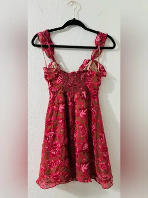 White Fox Boutique Sundae Muse Juliet Floral Mini Dress thumbnail 4