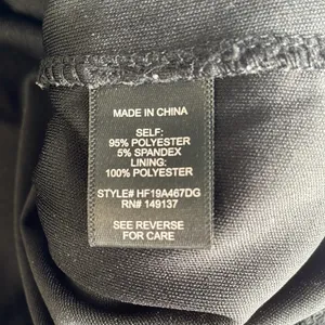 HYFVE Black Faux Suede Skirt thumbnail 5