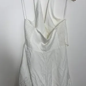 Amanda Uprichard Isadore Romper Linen White Womens XL Revolve thumbnail 12