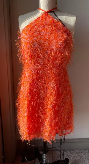 Wild Fable Textured Halter Dress thumbnail 1